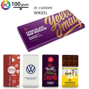 Chocoladereep 100 gram wikkel Mani