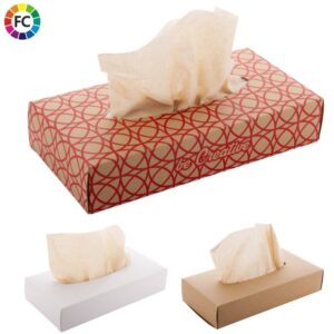 Bedrukte tissue boxen