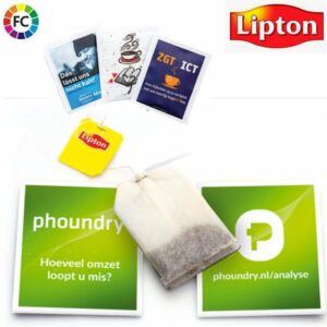 Lipton theezakjes bedrukken
