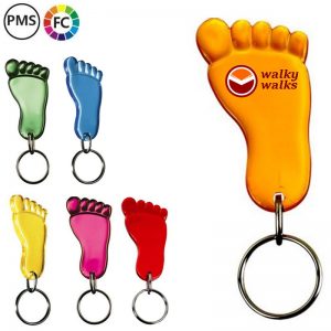 voeten sleutelhangers bedrukken bedrukte voetjessleutelhangers