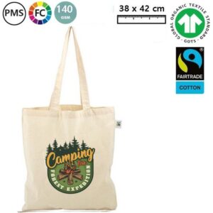 Katoenen BIO tas fairtrade Fairga
