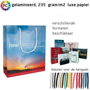 Papieren tassen gelamineerde Giftbags