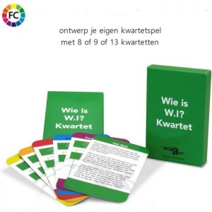 Speelkaarten kwartet