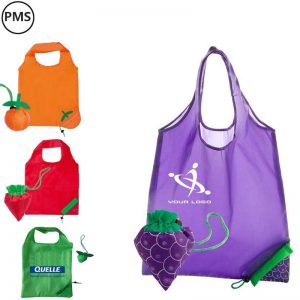 fruittasjes bedrukte opvouwbare tasjes met fruit