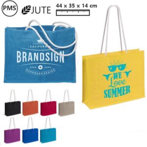 Jute schoudertassen Toi