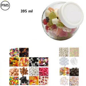 Bedrukte snoeppot 395 ml