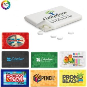 Doosjes pepermunt creditcard Mintholder