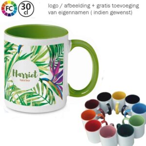 Fullcolor bedrukte mokken Pidan