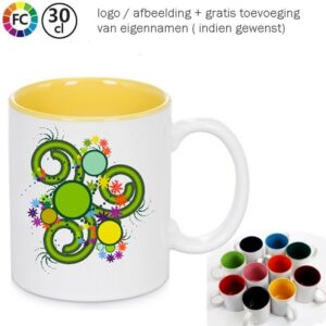 Fullcolor bedrukte mokken Pova