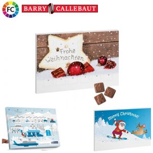 adventkalenders bedrukken chocoladekalenders met eigen bedrukking A5