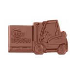 Chocolade figuren bedrukken