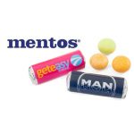 Mentos met logo