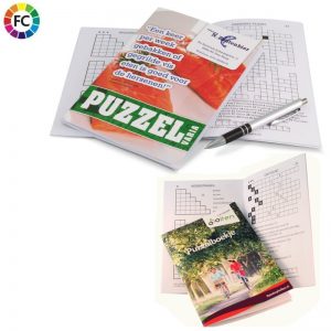 puzzelboekjes bedrukken met eigen logo bedrukte puzzelboekjes