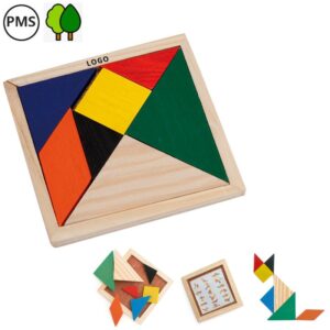 bedrukte tangram spelletjes bedrukken met logo promotiespellejejs