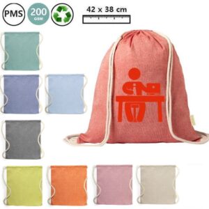 Recycle katoenen rugzakjes Mino