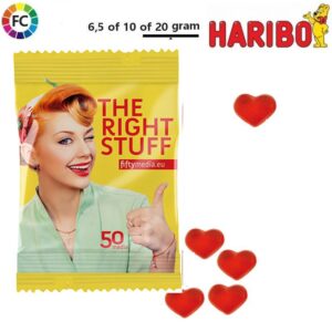 Zakje Haribo Jelly hartjes