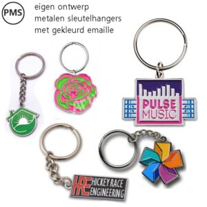 metalen sleutelhangers emaille enamel laten maken