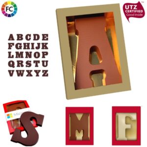 bedrukte chocolade letters voor bedrijven