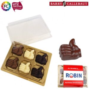 chocolade duimpjes like it bedrukken 6 in doosje