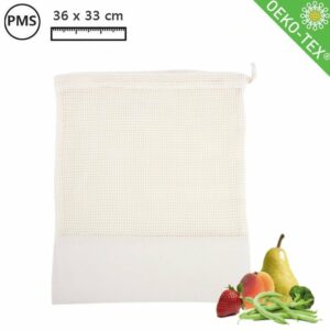 Katoenen groentetas fruitzak Vegafun