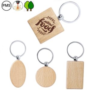 Houten sleutelhangers Giva