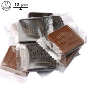 Chocolaatje met eigen logo reliëf