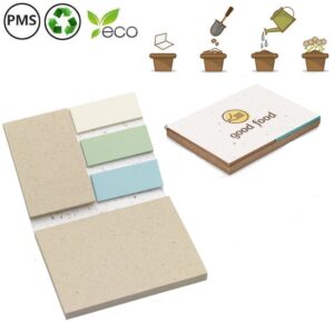 Groeipapieren stickynotes combiset