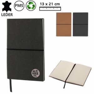 Notitieboekje gerecycled leder Berta