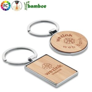 Sleutelhangers bamboe Rado