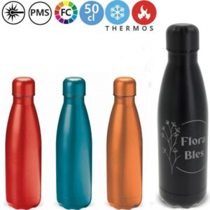 Thermos drinkflessen RVS Tina Metallic