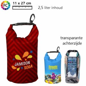 Waterdichte tassen custom Pieter