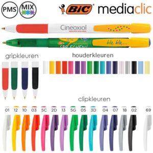 BIC Media Clic GRIP pennen