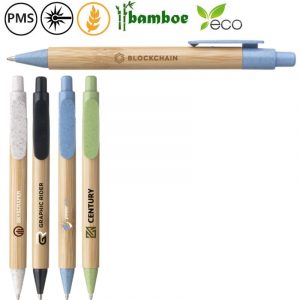 Bamboe stro pennen Liang