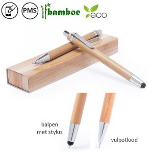 Eco bamboe pennenset Elena