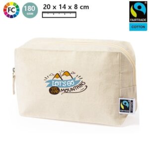 Toilettassen Fairtrade etui Foxy