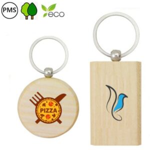 Houten sleutelhangers Deirdre