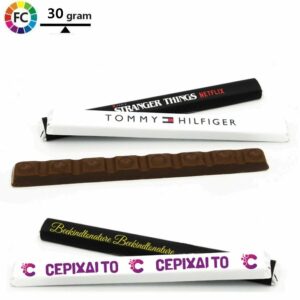 Chocolade reepjes 30 gram Lucala