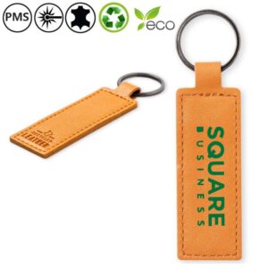 Recycled leather sleutelhangers Moena