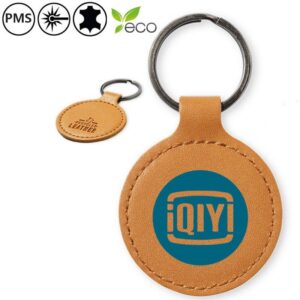 Recycled leather sleutelhangers Rexo