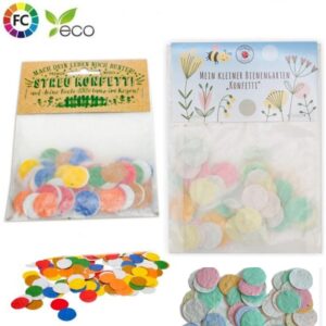 Zaadpapier Confetti in zakje