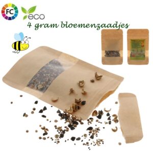 Bloemzaadjes in pocket