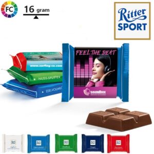 Ritter Sport mini in wikkel