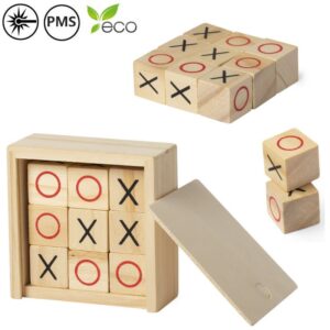 Houten spellen boter-kaas-en-eieren