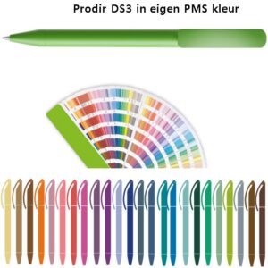 Prodir DS3 pennen in eigen PMS-kleur