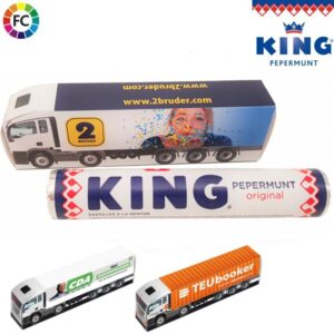 Rollen echte KING pepermunt Vrachtwagen