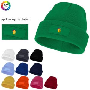 Bedrukte mutsen Boras