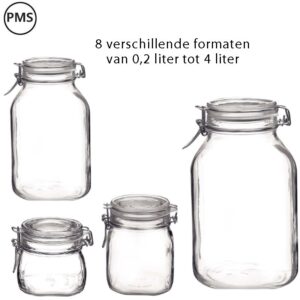 Bedrukte weckpotten