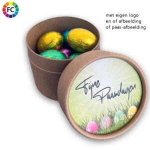 Ecobeker met paaseitjes