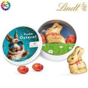 Metalen paasbox Lindt