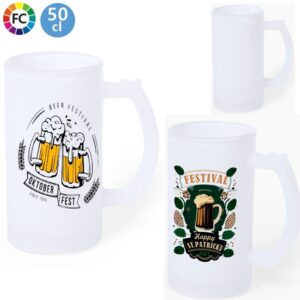 Bedrukte bierpullen Trink
